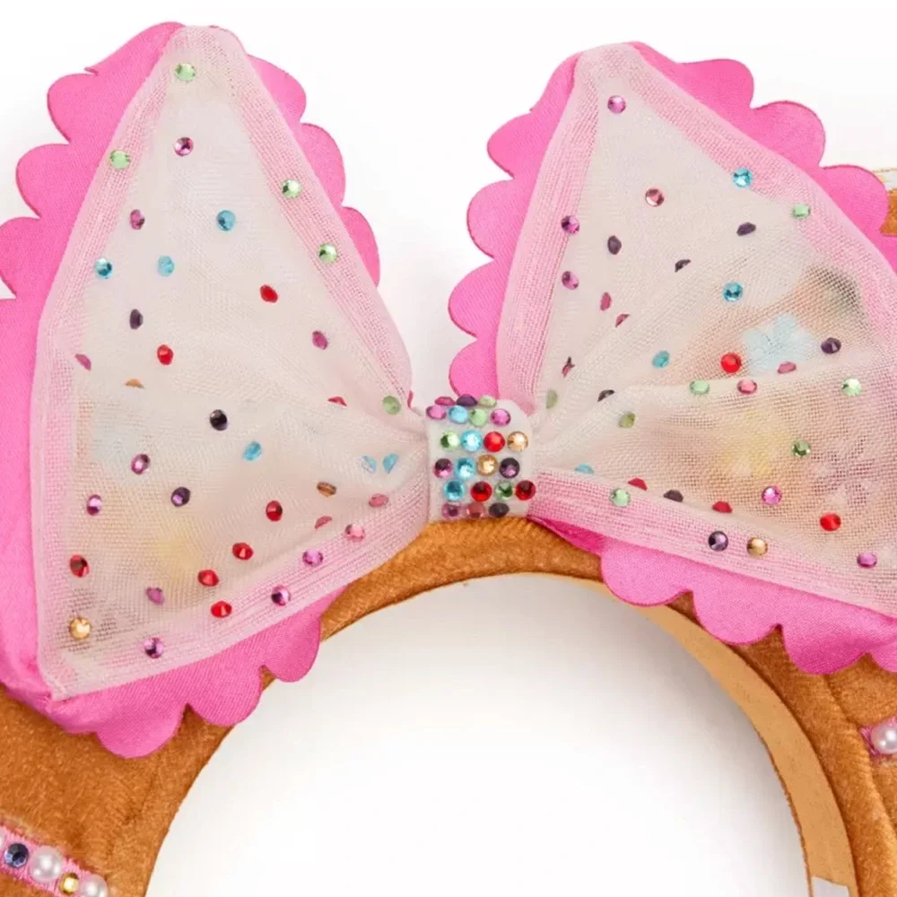Disney Minnie Mouse Gingerbread Ear Headband for Adults by BaubleBar- Exclusive